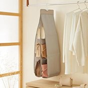 Resim Bölmeli Gri Balıksırtı Çanta Düzenleyici 30 X 97 Cm Ocean Home Textile