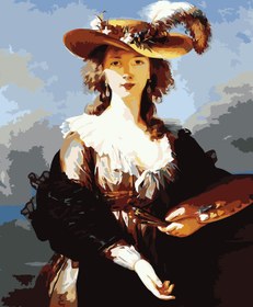 Resim Sayılarla Boyama Seti - Düşes - 80x100 