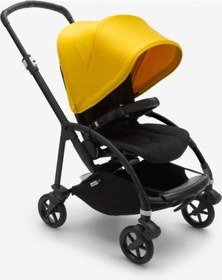Resim Bugaboo Bee 6 Çift Yönlü Bebek Arabası (Black/Yellow) 