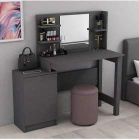 Resim Makyaj Masası Cenny Antrasit 