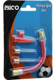 Resim 4 Pcs Pompa İğne - Hortum Seti Top - Bisiklet Lastik Şişirme 533 Çok Renkli 