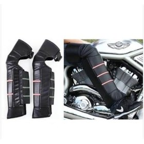 Resim Bike Sky Motosiklet Diz Ve Bacak Koruma Dizlik 001 Siyah L- XL 