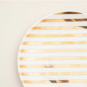 Resim Raya Gold Pasta Tabağı 19cm Standart Gold 