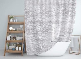 Resim Jackline Banyo Duş Perdesi 1406 Çift Kanat 2x120X200 