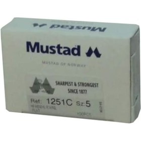 Resim Mustad 1251 C Iğne 100Lü 