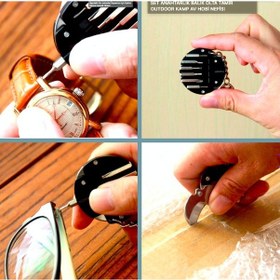 Resim Omeniv 6lı Tornavida Çakı Set Anahtarlık Motosiklet Bisiklet Çok Renkli 