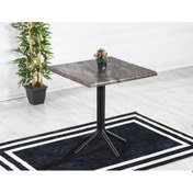 Resim Avvio Zen 2 Kişilik Verzalit 80x80 Yemek Masası Takımı-mutfak Masası Takımı Gri Gri 