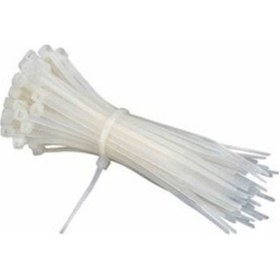 Resim 3,6x300 Standart Kablo Bağı Beyaz 100 Adet 