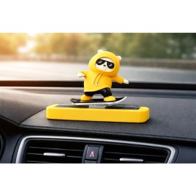 Resim Sns Ticaret Hareketli Kayan Panda Kaykay Numaratör Oto Araç Kaykay Numaratör Torpido Üstü 