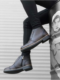 Resim Pluvia Shoes Kahverengi Klasik Yarım Bilek Bot 