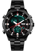 Resim Skmei Erkek Kol Saati Analog Dijital Spor Siyah Moda Trend Saat 1146 