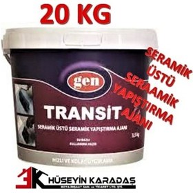 Resim Gen Transit Seramik Üstü Seramik Yapıştırma Ajan Astarı 20 Kg 