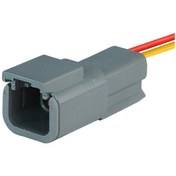 Resim Dtm04-2p Dişi Konnektör 2 Pin Kablolu 