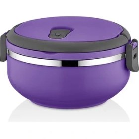 Resim Mobgift Freshbox Tek Katlı Sefer Tası Yemek Termosu - Mor 