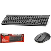 Resim Hadron HD840 Türkçe-Q 1600dpi 2.4Ghz USB Kablosuz Klavye Mouse Set - Siyah 
