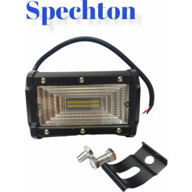 Resim Spechton Motosiklet Atv 6000K Delici LED Sis Farı Spechton 