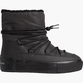 Resim Calvin Klein Vulc Flatform Bold Snow Kadın Kar Botu Yw0yw00820 091 Sıyah 