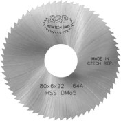 Resim 125X3.0X22MM Z=100 Gsp Daire Testere Hss 