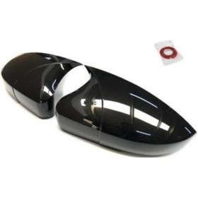 Resim Opel Astra H 2004 - 2009 Batman Yarasa Ayna Kapağı Pıano Black 