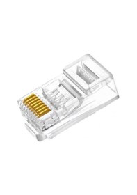 Resim Hqspeed Yeni Nesil Ez Plug Rj45 Konnektör 100 Adet 