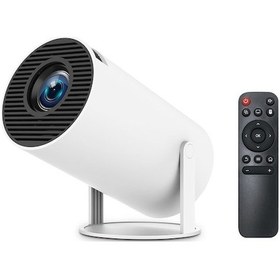 Resim Hy300pro Mini Projektör Yatakhanesi 1280 720p Çözünürlük Dahili Android 11.0 Sistem Ot Düzeltme 0 -180 Projeksiyon Cihazı 57727027 Ds 