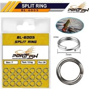 Resim Portfish Bl-6005 Kaşık Split Halka No:5 - Standart 