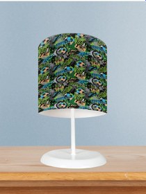 Resim Mekta Home Bebek Ve Çocuk Odası Futbol Desenli Abajur 