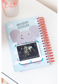 Resim Bebek Anı Defteri Pembe Stickerlı + Çekim Ve Zeka Kartları Seti 
