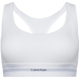 Resim Calvin Klein Kadın Sporcu Sütyeni-lv00qf8018 Beyaz 