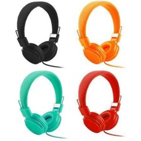 Resim UcuzlukEvi Kafa Bantlı Mikrofonlu Renkli Kulaklık Kablolu Kulaküstü Kulaklık Süper Bass Color Epo5 