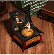 Resim Padalink Klasik Dansçı Kız Müzikli Gümüşlük, Ev Dekorasyonu Hediyelik Sandık, Kırmızı 698 Model, Kolay Kullanım, Dayanıklı Malzeme 