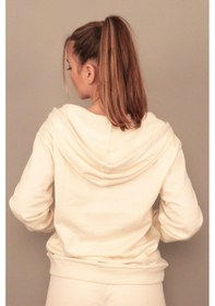 Resim Rich Kadın Baskılı Kapüşonlu Sweatshirt Çok Renkli 