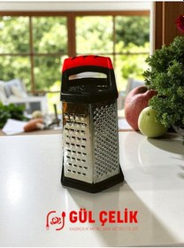 Resim Rende Premium Paslanmaz Çelik El Mutfak Rendesi Çok İşlevli Manuel Rende Diğer 