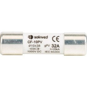 Resim Solinved 32a 1000v Dc Sigorta 