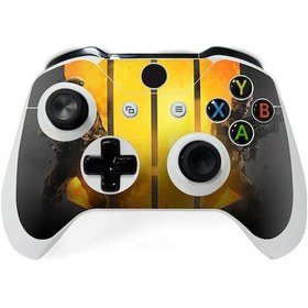 Resim Aircraft Jzcat Xbox One S X Gamepad Çıkartmaları Yapıştırıcı Olmadan Yapıştırması Kolay-14 