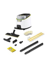 Resim Karcher SC 4 Deluxe EasyFix Buharlı Temizlik Makinesi + Cam Aparatı Noozle 