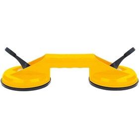 Resim Sgs SGS945 90 Kg Çiftli Vantuz Cam Granit Seramik Laminat Ahşap Ayna Taşıma Vantuzu 