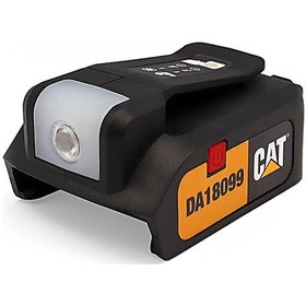 Resim Cat Da18099 18V 2A Çift Çıkışlı Usb Port + Led Fener Akü Dahil Değildir 