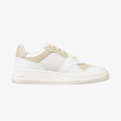 Resim Tommy Hilfiger Tommy Jeans Retro Basket Tonal Kadın Bej Sneaker 