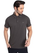 Resim Crozwise Polo Yaka Erkek Antrasit Spor T-shirt - 7135-06 