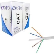 Resim Kyoto Cat6 Kablo 23 Awg Cat 6 Ethernet Internet Kablosu 305 Metre 