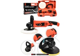 Resim Assur 1200W Polisaj Makinesi Devir Ayarlı 6 Kademeli 180mm Pasta Cila 