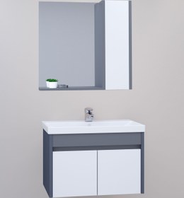 Resim NETDEKO Verona 80 Cm Banyo Dolabı (boy Dolap Hariç) 