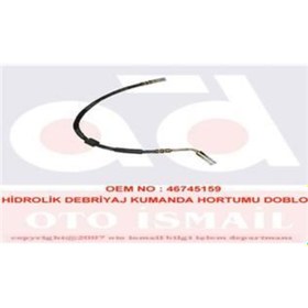 Resim OPAR 46745159 Hidrolik Debriyaj Kumanda Hortumu Doblo 