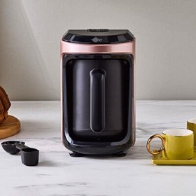 Resim Karaca Hatır Hüp Aroma Rosegold Türk Kahve Makinesi 