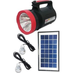 Resim Solar Güneş Enerjili Fener Işıldak LED Ampül Watton WT-315 