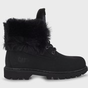 Resim Caterpillar Black Nubuk Hakiki Deri Kadın Bot & Bootie CAT0111118401 