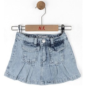 Resim Nk Kids Cute Kız Çocuk Jean Etek 58705 Mavi 