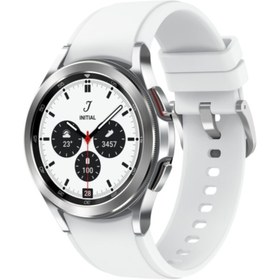 Resim Samsung Galaxy Watch 4 Akıllı Saat Classic Small Gümüş 42mm 