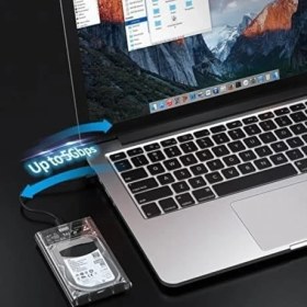 Resim Netac 2.5" Taşınabilir Sabit Disk Kutusu USB 3.0 Hızlı Veri Aktarımı, 5gbps Sata I/ıı/ııı Uyumluluğu, Şeffaf Kasa, WH11 Model, Yüksek Performanslı Hdd/ssd Kutu | WH11 